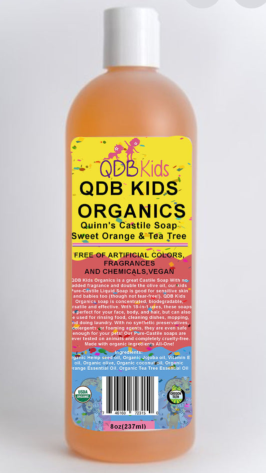 QDB Kids Organics Sweet Orange and Tea Tree
